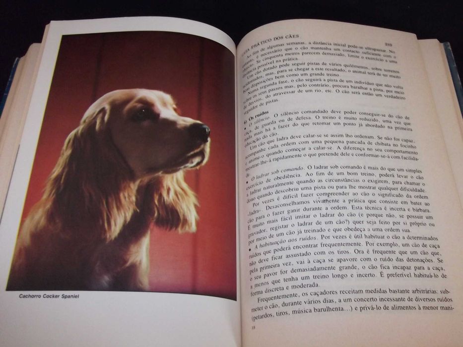 Livro Guia Prático dos cães Jacques Freydiger Moraes Editores 1974