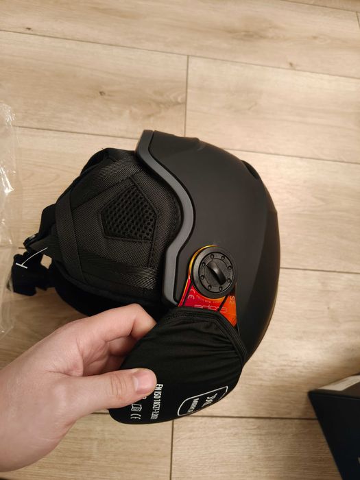 Kask Narciarski z Szybą Etape ASPEN PRO | NOWY | S2 Mirror | 56-59cm