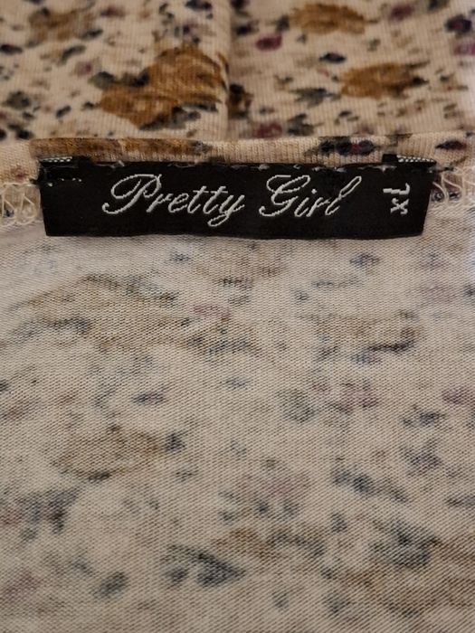 Bluzka damska z dekoltem typu woda, Pretty  Girl,  rozm.  L