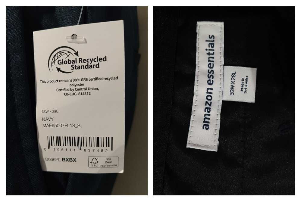 Calças golfe elásticas Amazon T:33W/28L (125)