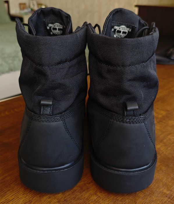 Timberland 6-Inch Premium Black Nubuck Boots 6635A 44.5 рр 28.5 см