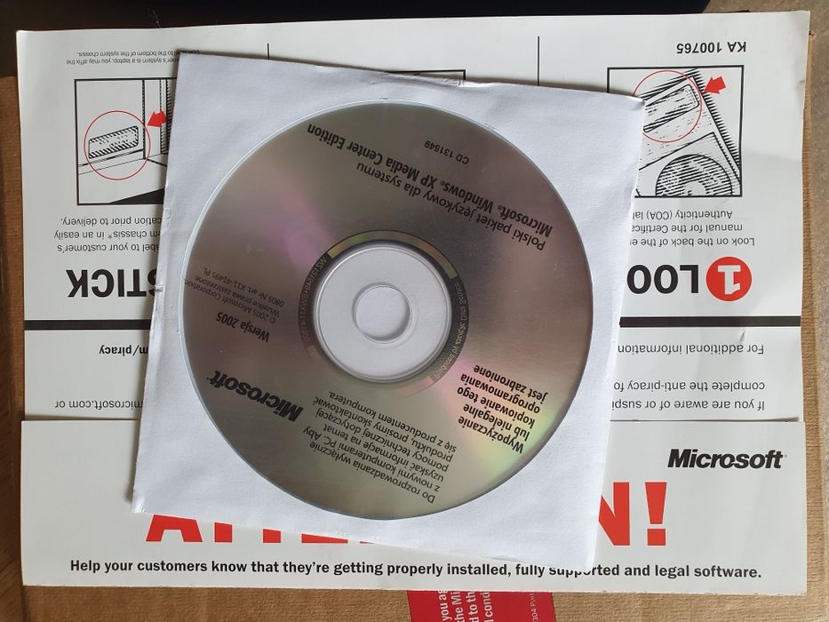 Microsoft OEM system bulder pack