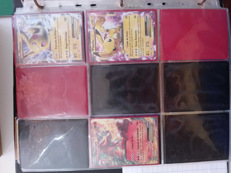 Cartas Pokémon coleção