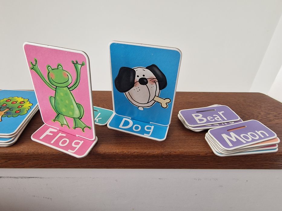 3D Spelling puzzle do nauki słówek 16 par  angielski nauka