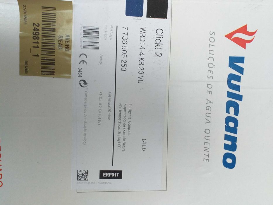 Vendo esquentador Vulcano atmosférico