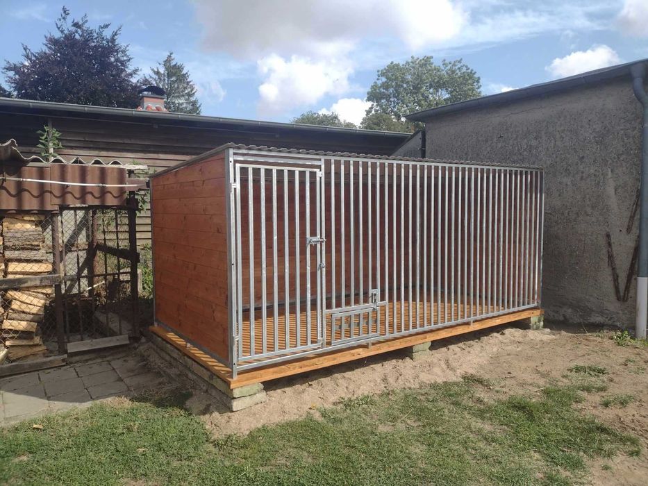 Kojec / boks dla psa ocynkowany. Producent