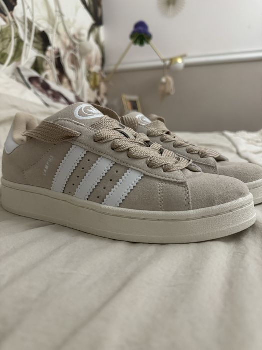 Adidas campus beżowe