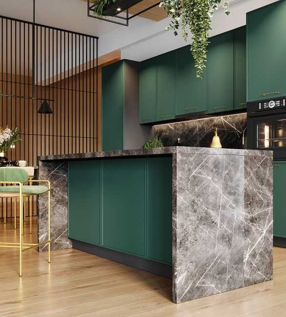 Meble kuchenne DAFNE - kuchnia pod wymiar - LAKIER rabat -30%