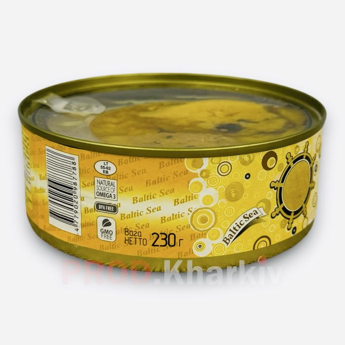 Печень трески натуральная Baltic Premium 230гр