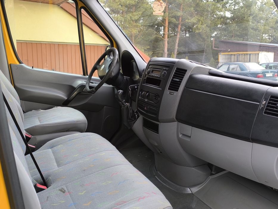 VW crafter 2,5 TDI 109km 2008r doka 7 osób 6 biegów brygadówka dubel