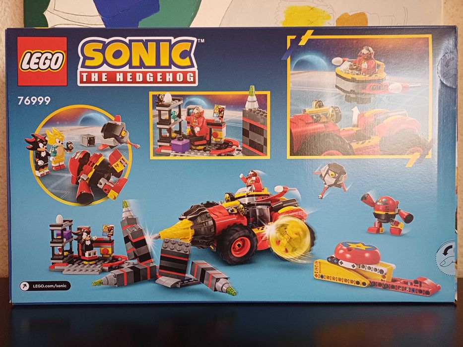 LEGO 76999 Sonic the Hedgehog Super Sonic Vs. Egg Drillster