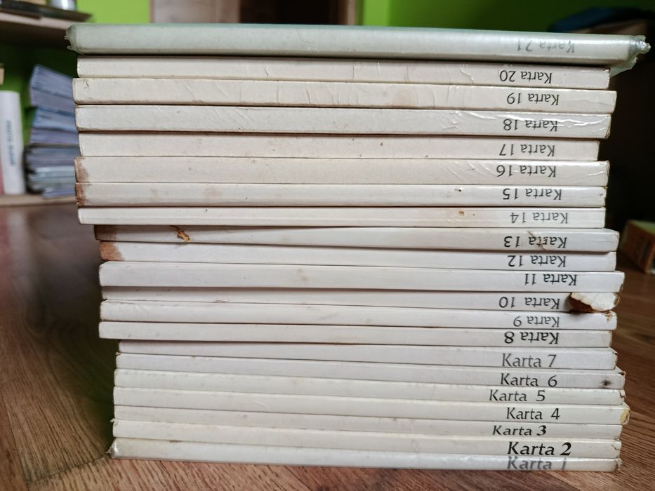 Kwartalnik KARTA – kompletny zestaw numery 1–21 (Lata 1991-1997)