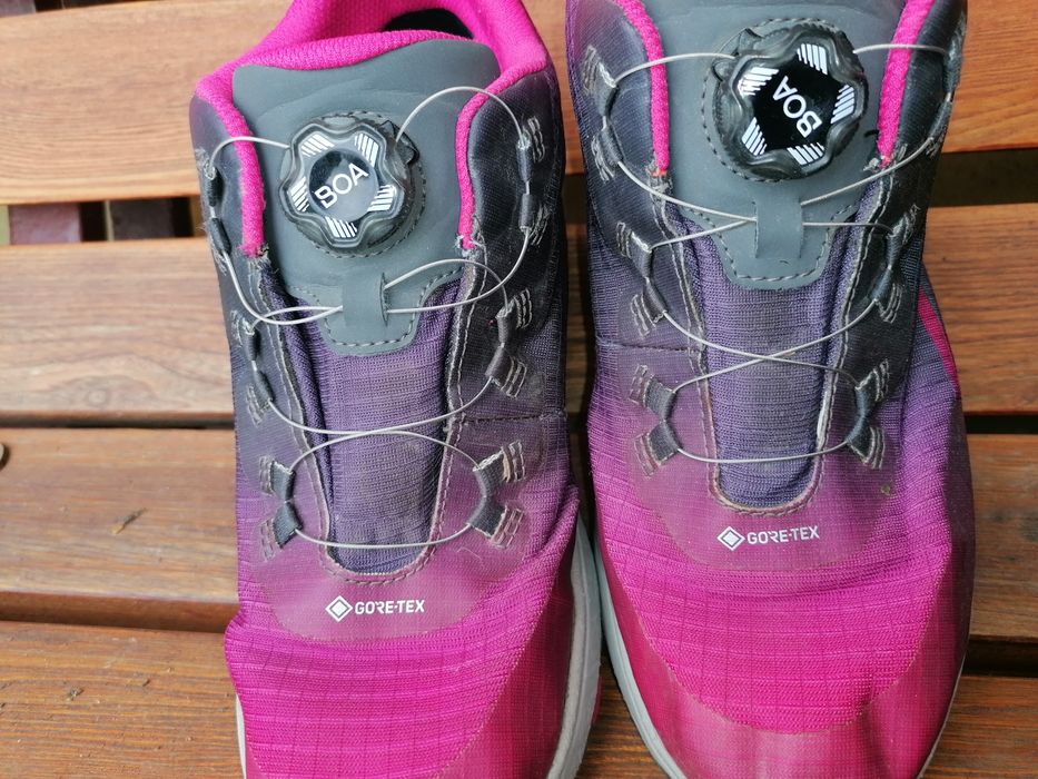 Buty damskie vado gore tex biegowe BOA do biegania  Salomon sportiva