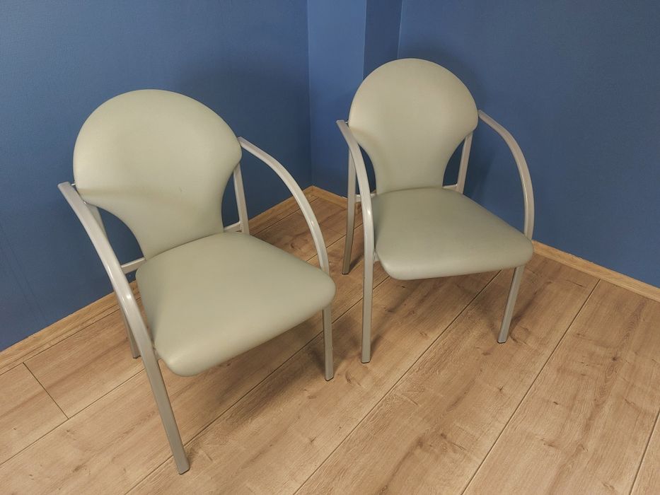 Krzesło metal ecoskora