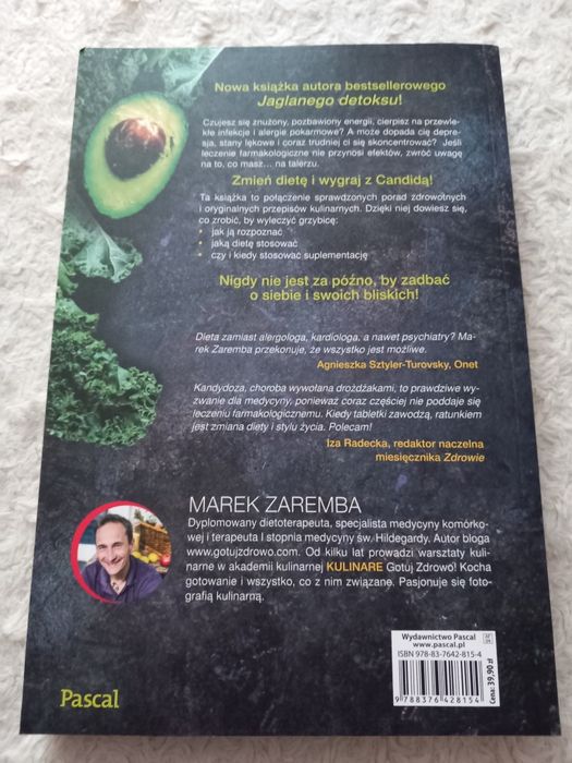 Książka ,,Leczenie dieta" Marek Zaremba