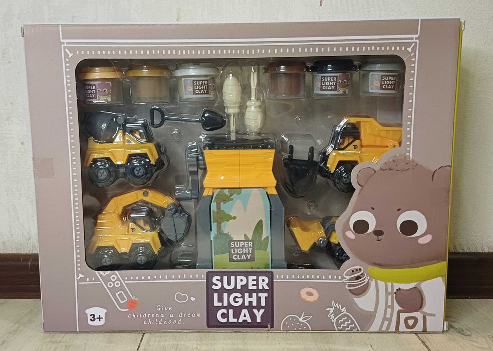 Ігровий набір для ліплення Bambi Будівельний майданчик