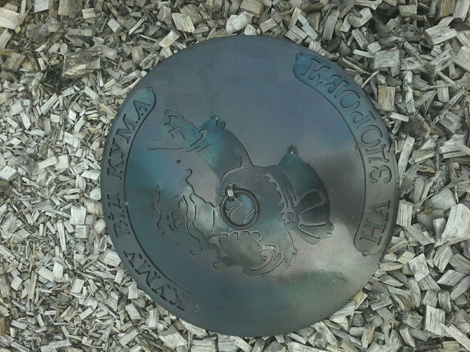 Сковорода 40см+кришка+ чохол.сковородка из диска борон.мангал.жаровня