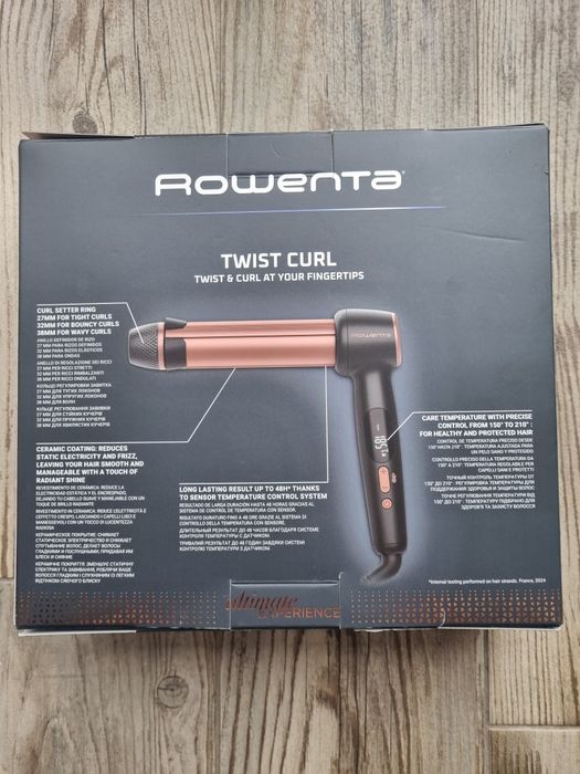 Щипці для завивки волосся Rowenta Twist Curl
