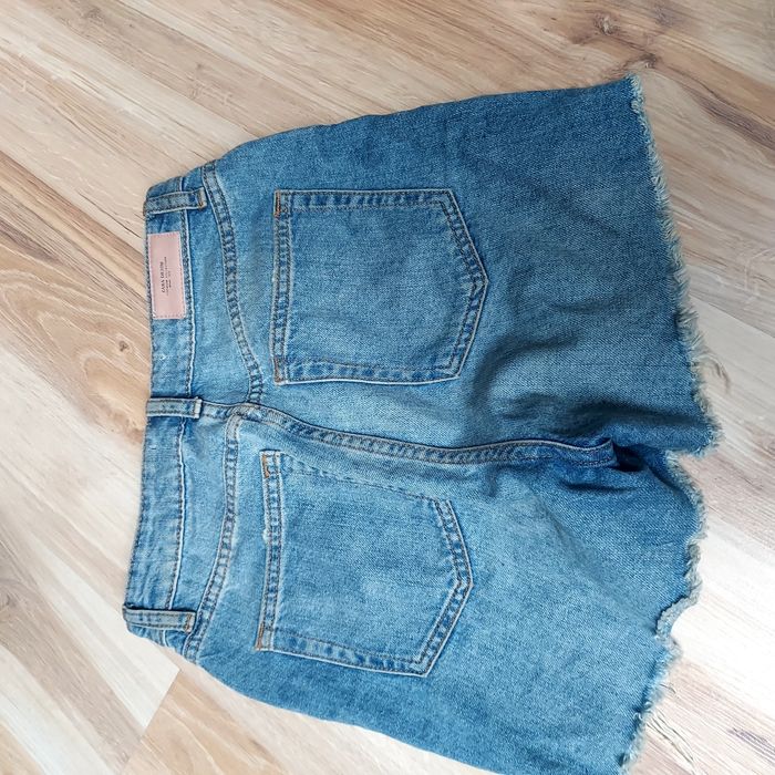 Zara xxs 32 spodenki jeansowe