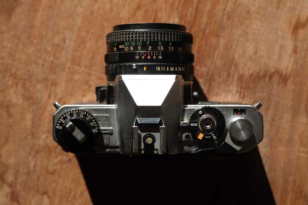 Fujica AX-1 Câmara Analógica + Lente Fujinon + Pilha + Film