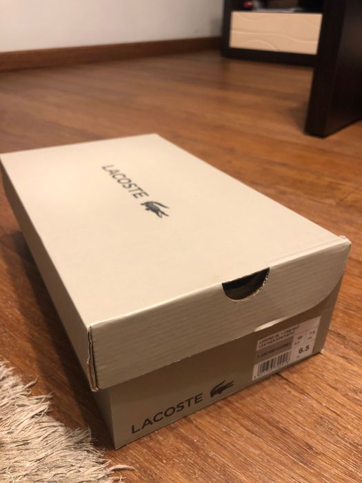 Lacoste Lerond Unisex białe męskie używane