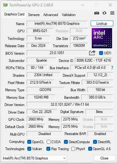 Komputer do gier, Karta Graficzna Intel b570, 16 GB RAM, Ryzen 5 3600