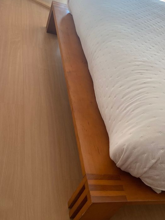 Mobília quarto completa em cerejeira maciça