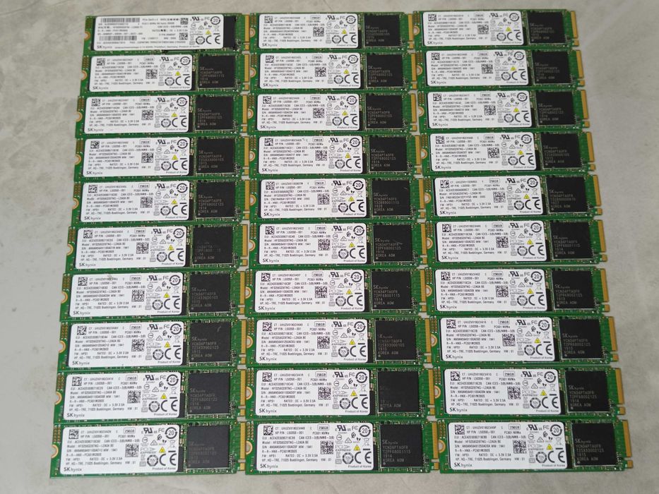SSD диск Hynix PC601 256GB M2 NVMe 2280 PCIe 3.0 x2 98-100% ЗДОРОВЯ!