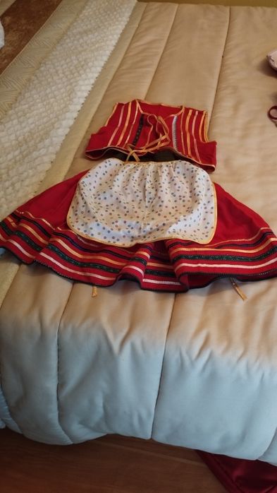 Roupa de carnaval , 5 anos, disfarce de Holandesa