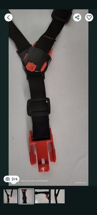 Pasy szelki używane hamax