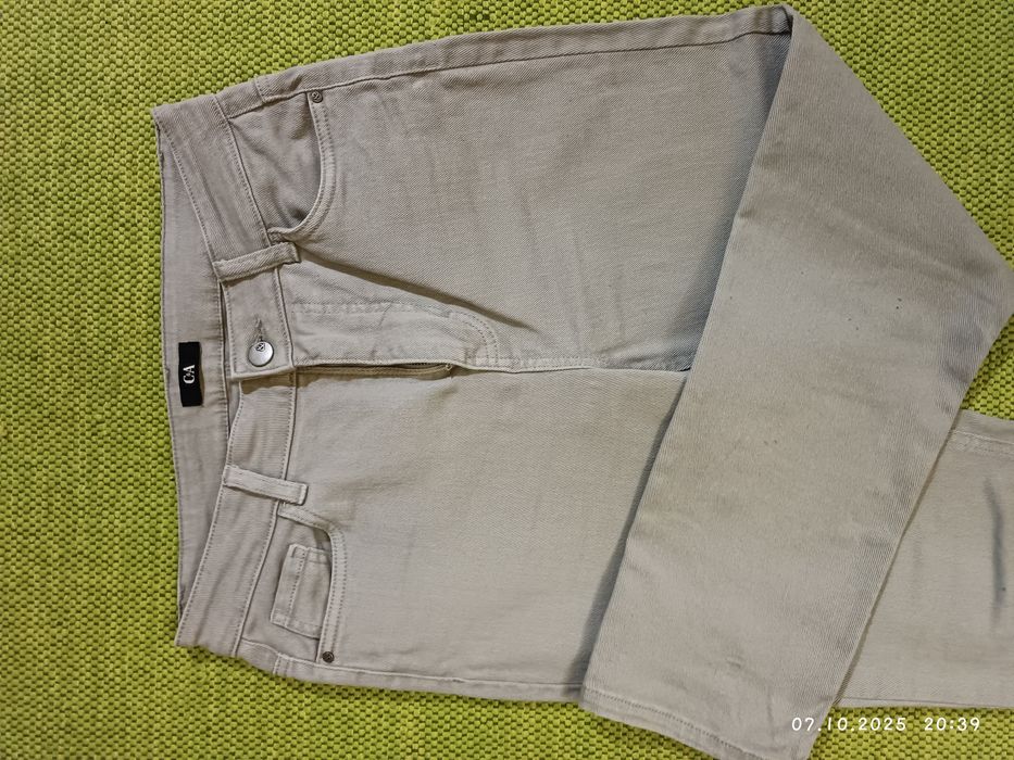 Calça de ganga feminina