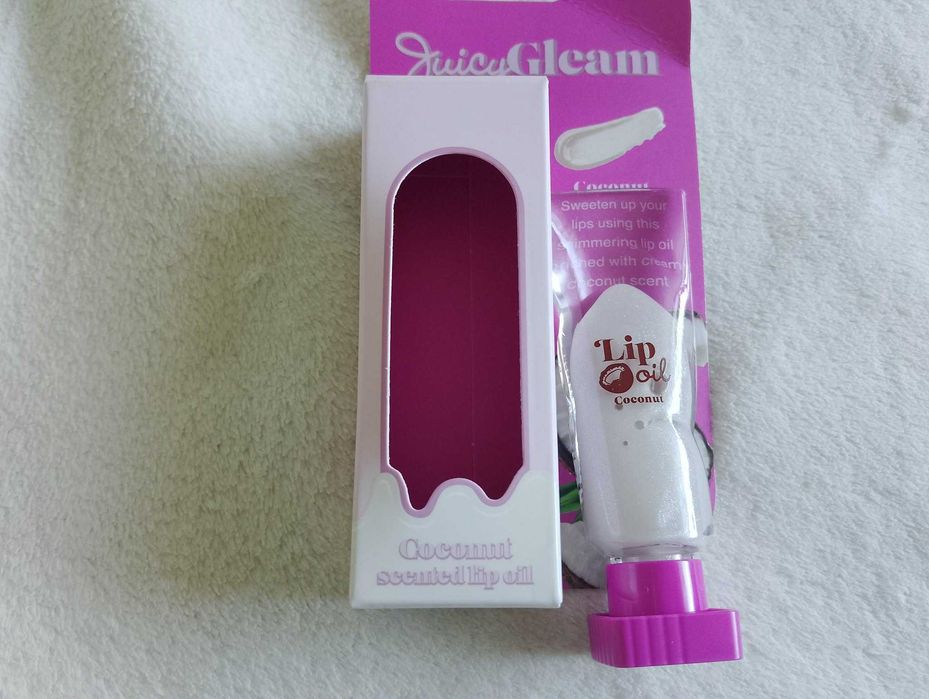 Juicy Gleam, olejek kokosowy do ust