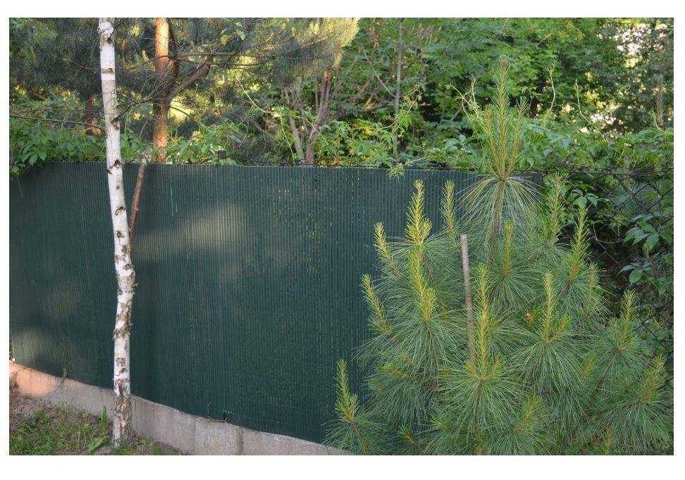 Dwustronna Mata Pcv, Balkonowa 1,5X3 M, Antracyt