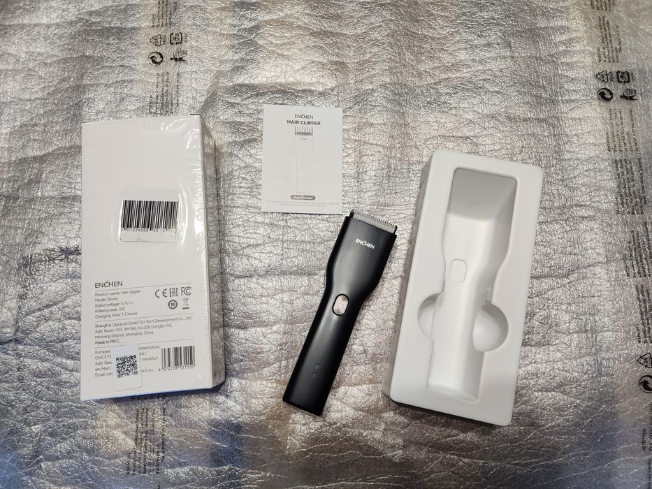 Машинка для підстригання волосся Xiaomi ENCHEN Boost Black
