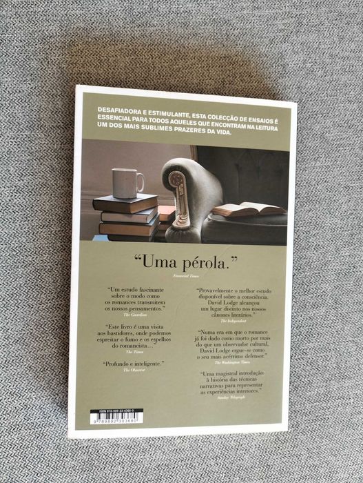 Livro "A consciência e o romance" de David Lodge