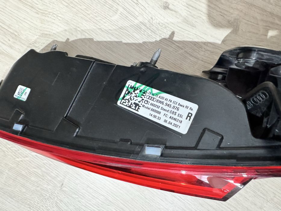 Zestaw Lamp Tylnych LED Audi A5 B9 FL (Facelift) - LIFT