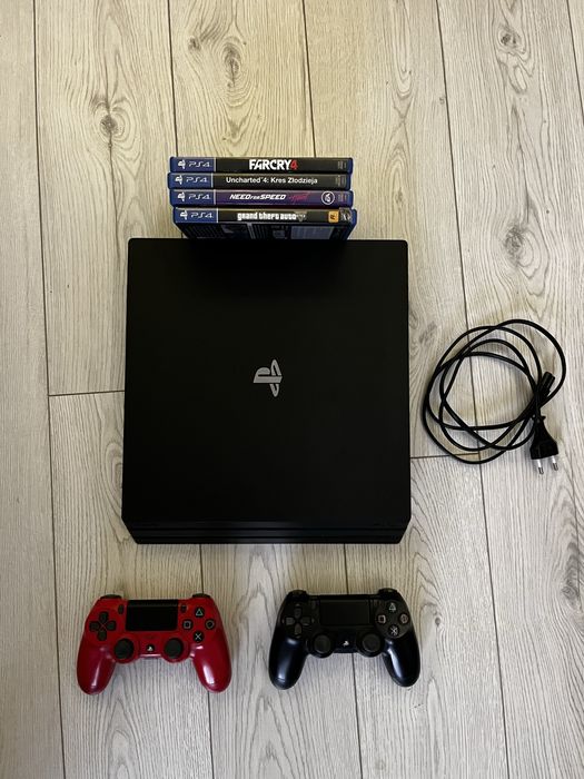 Playstation 4 Pro i 2 pady dualshock4 PS4 PRO