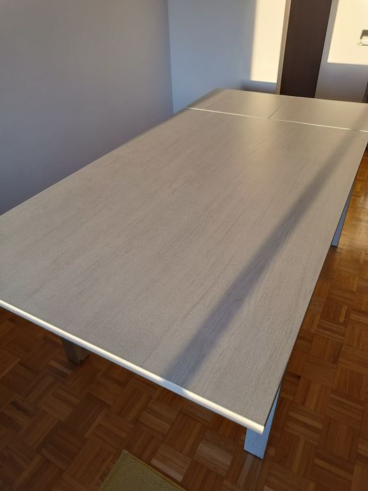 Mesa retangular extensível