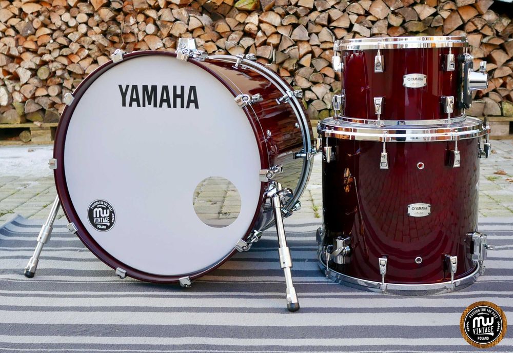 ‼️ Perkusja Yamaha Absolute Hybrid Maple 22", 12", 16" Walnut ‼️