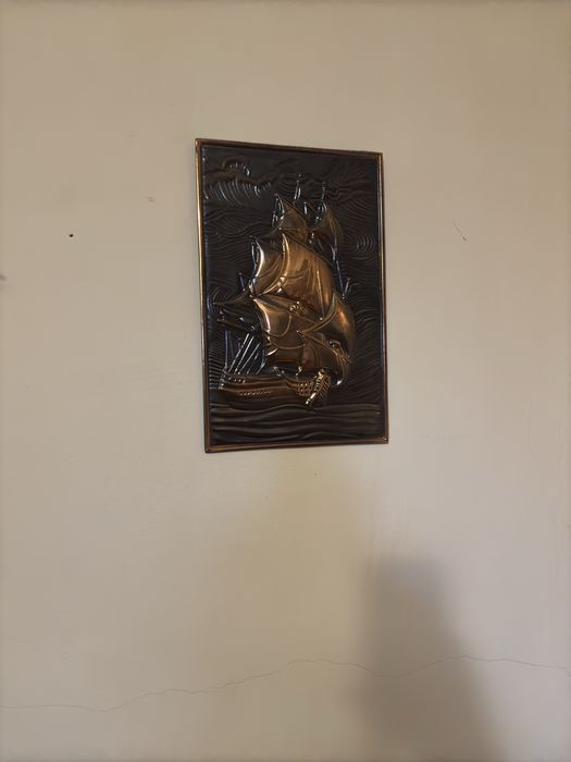 Чеканка пано совецкая