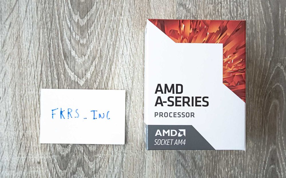 AMD A6-9500 APU 3.8 GHz – Socket AM4, New/Sealed64586503256322120