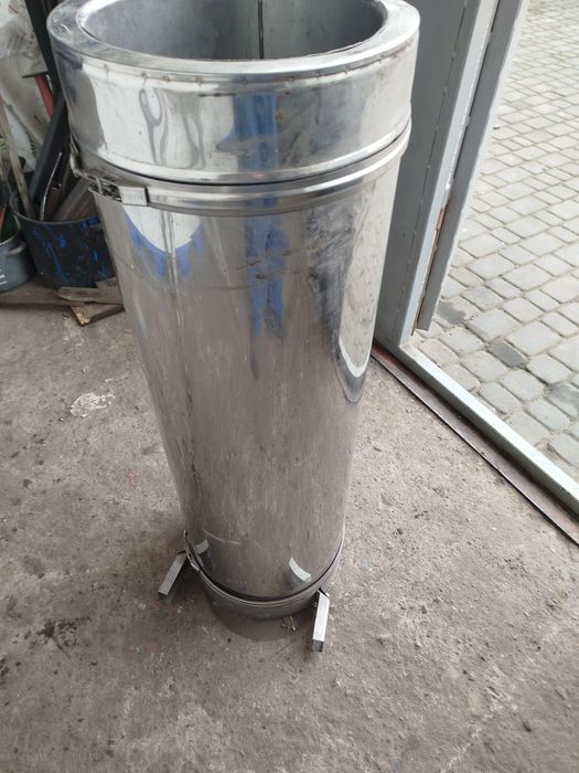 Komin izolowany nierdzewny żaroodporny rura