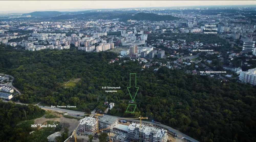 Продається земельна ділянка у Львові на Орлика