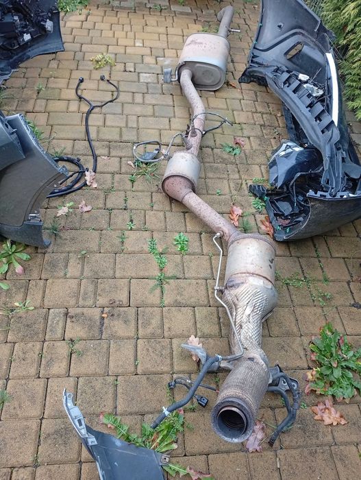 VW Crafter 2.0 TDI wydech kompletny dpf katalizator