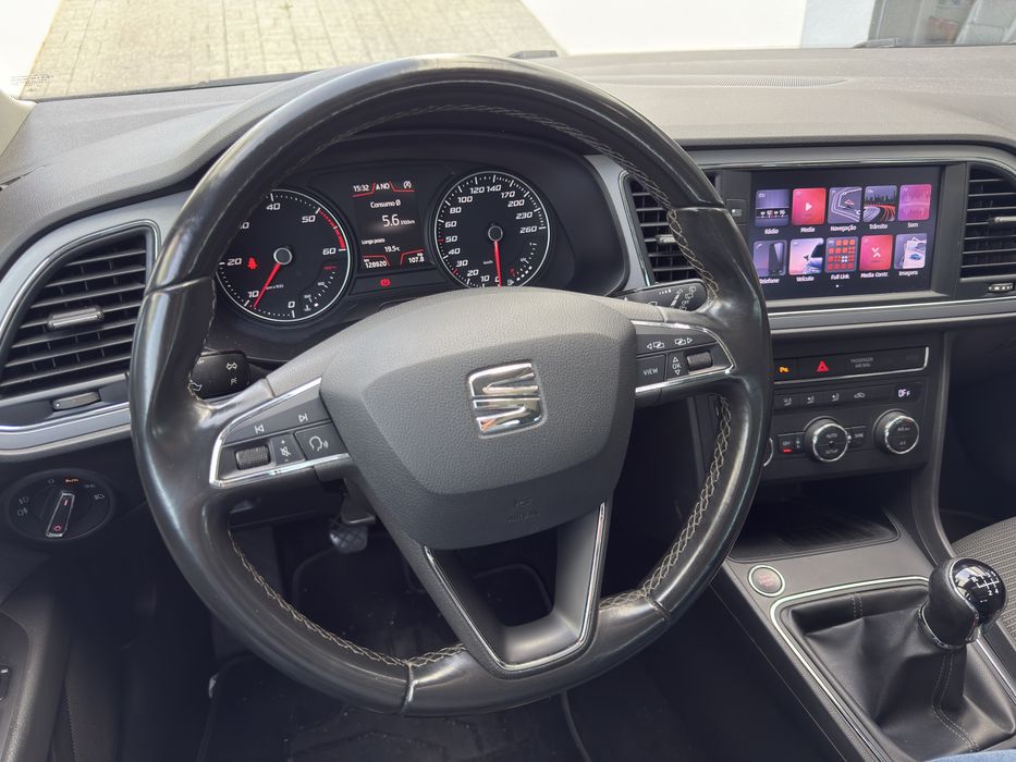 SEAT Leon ST 1.6 TDI Style (2019) – Nacional, Excelente Equipamento, Pronta a Circular