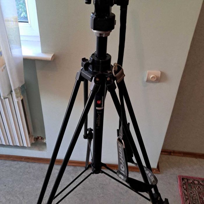 Штатив Manfrotto #028B + #136 (video)