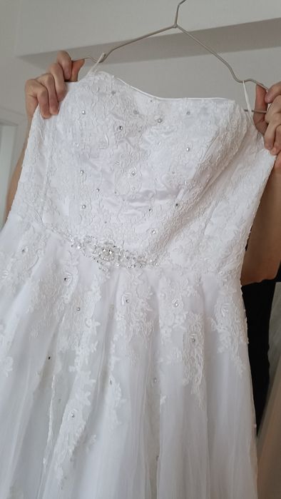 Suknia ślubna plus size princessa A 48/50