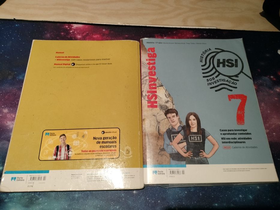 Livro escolar História 7º ano