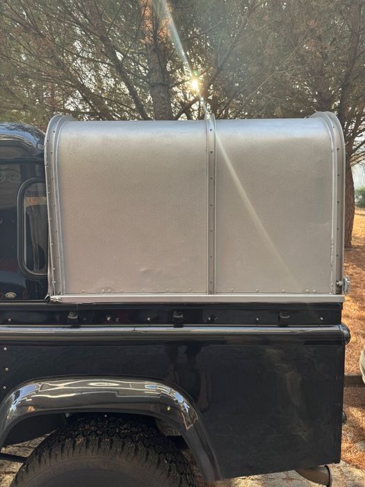 Caixa de de carga em metal  para Land Rover defender 110 Crew Cab