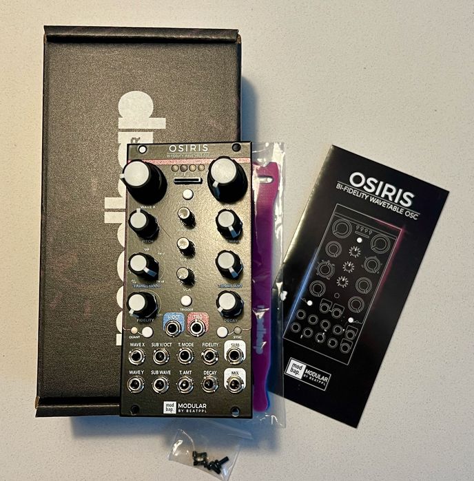 Eurorack modular synth modules - various 4ms, Bastl, Modbap, Shakmat